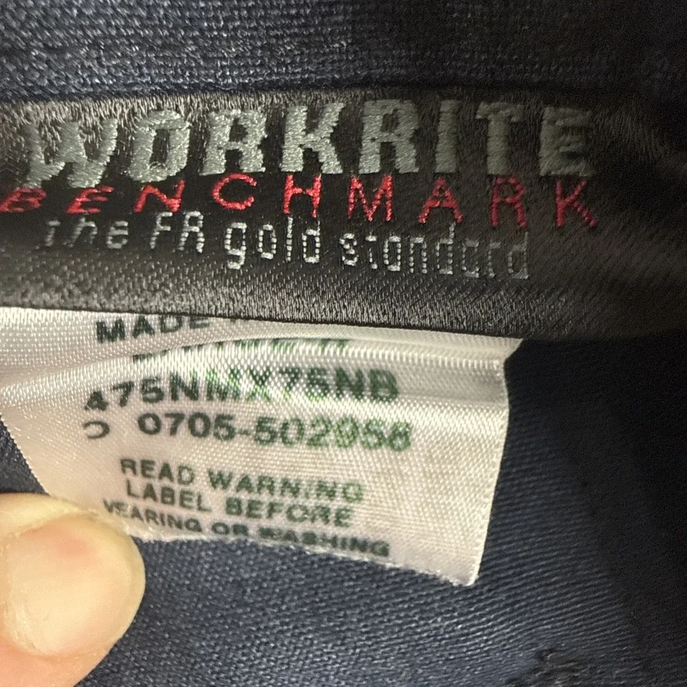 Men's Dark Navy Cargo Pants with Snap Pockets